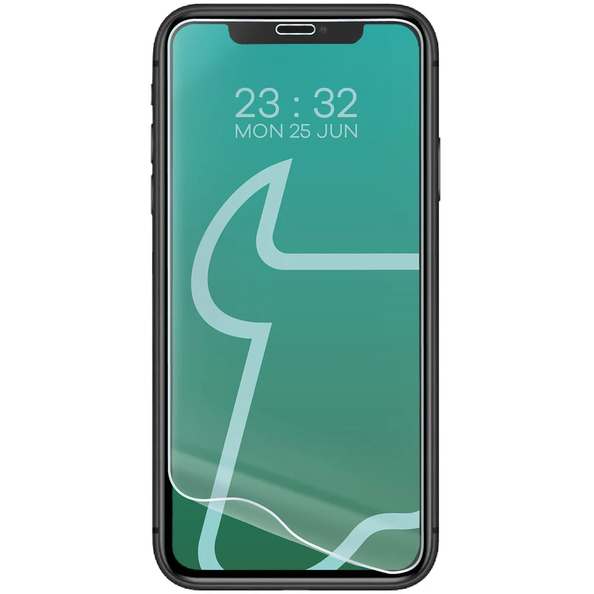 Hydrogel Folie für den Bildschirm für iPhone 11 / Xr, Bizon Glass Hydrogel Front, 1 Stück