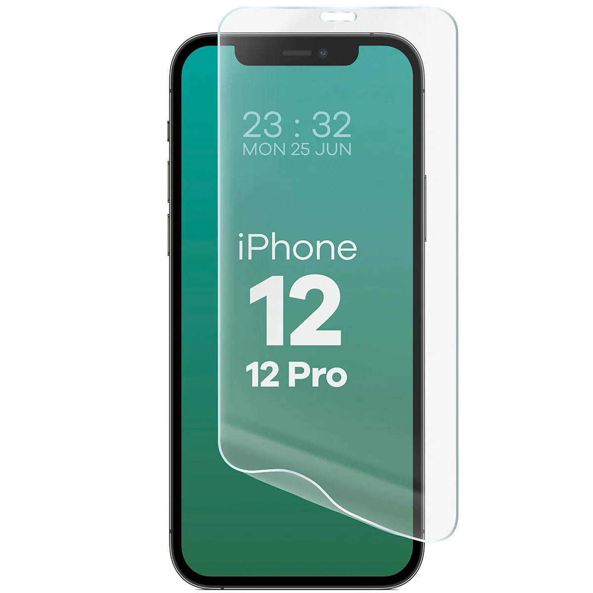 Hydrogel Folie für den Bildschirm für iPhone 12 / 12 Pro, Bizon Film Hydrogel Front, 1 Stück