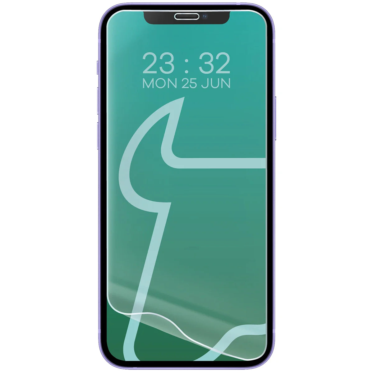 Hydrogel Folie für den Bildschirm für iPhone 12 Mini, Bizon Film Hydrogel Front, 1 Stück