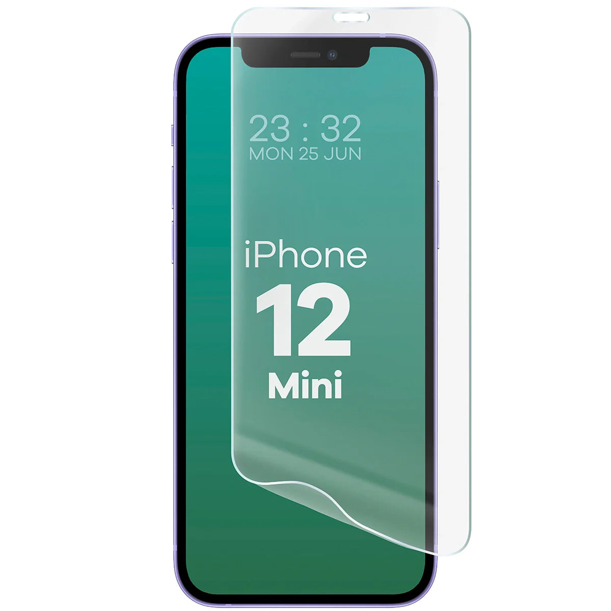 Hydrogel Folie für den Bildschirm für iPhone 12 Mini, Bizon Film Hydrogel Front, 1 Stück