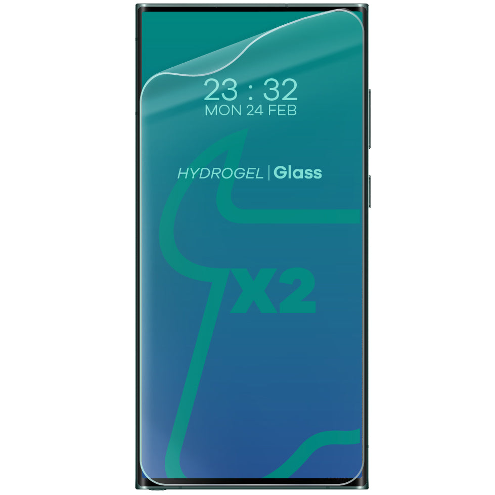 Hydrogel Folie für den Bildschirm Bizon Glass Hydrogel, Galaxy S22 Ultra, 2 Stück