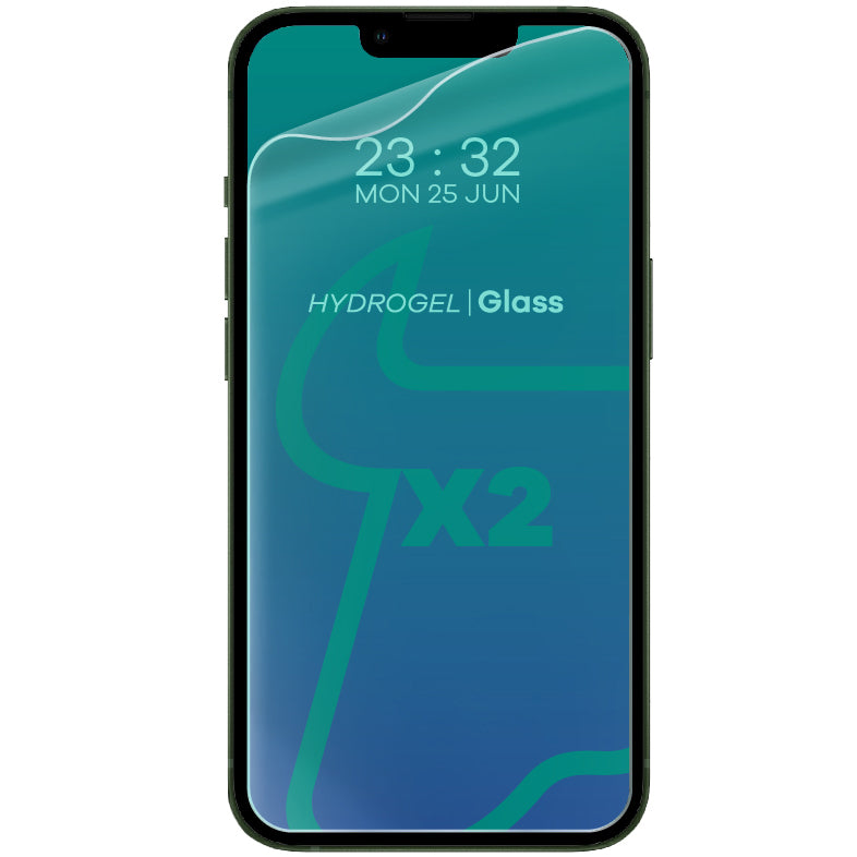 Hydrogel Folie für den Bildschirm Bizon Glass, iPhone 13 Mini, 2 Stück
