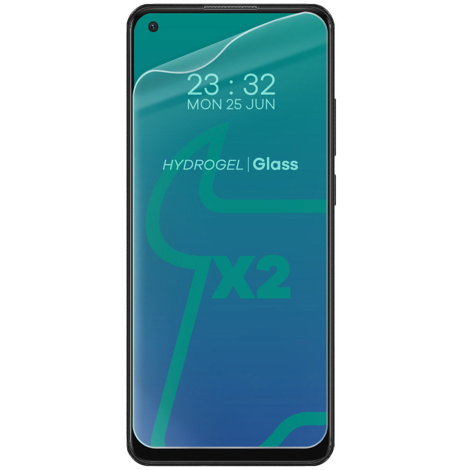 Hydrogel Folie für den Bildschirm Bizon Glass Hydrogel Front für Oppo A78 4G, 2 Stück