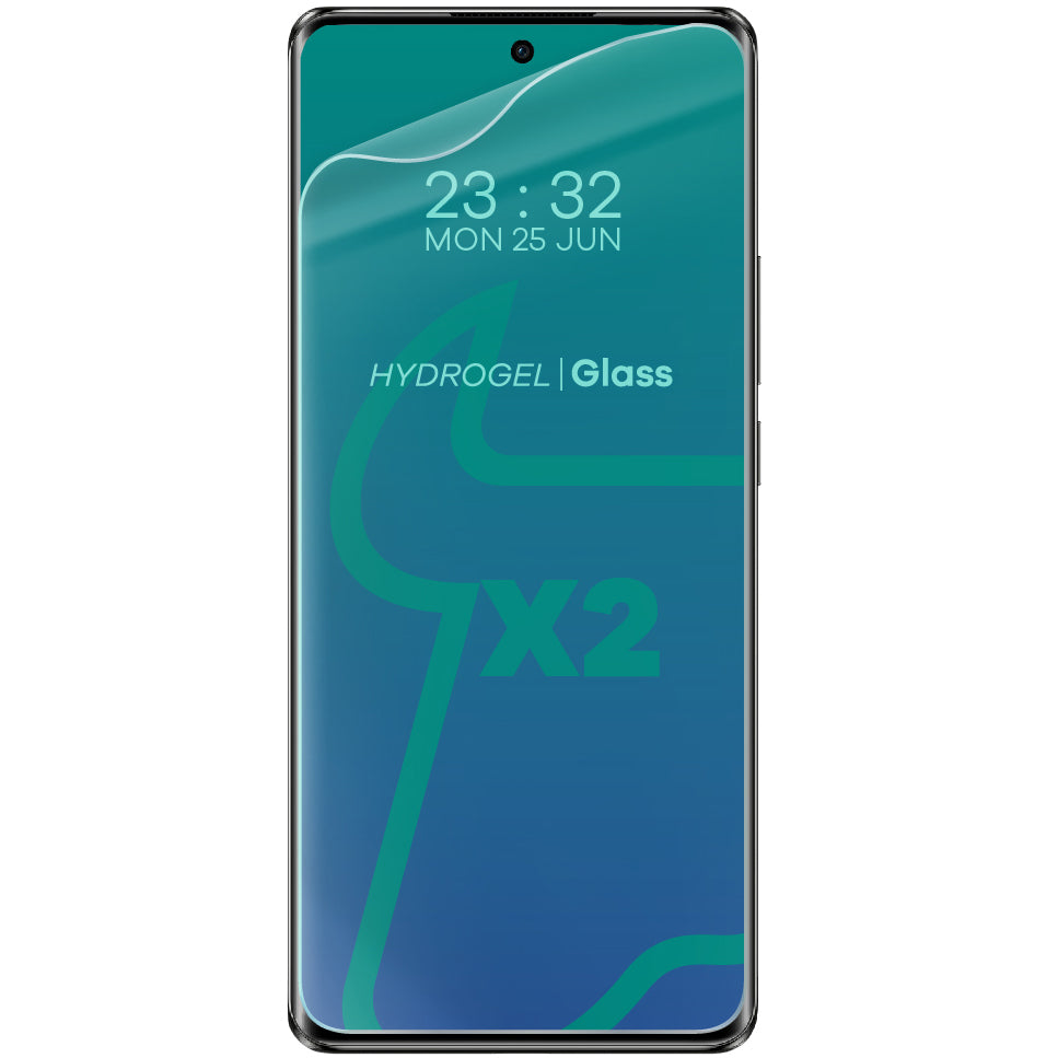 Hydrogel Folie für den Bildschirm Bizon Glass Hydrogel Front Duo für Oppo Reno10/10 Pro 5G, 2 Stück