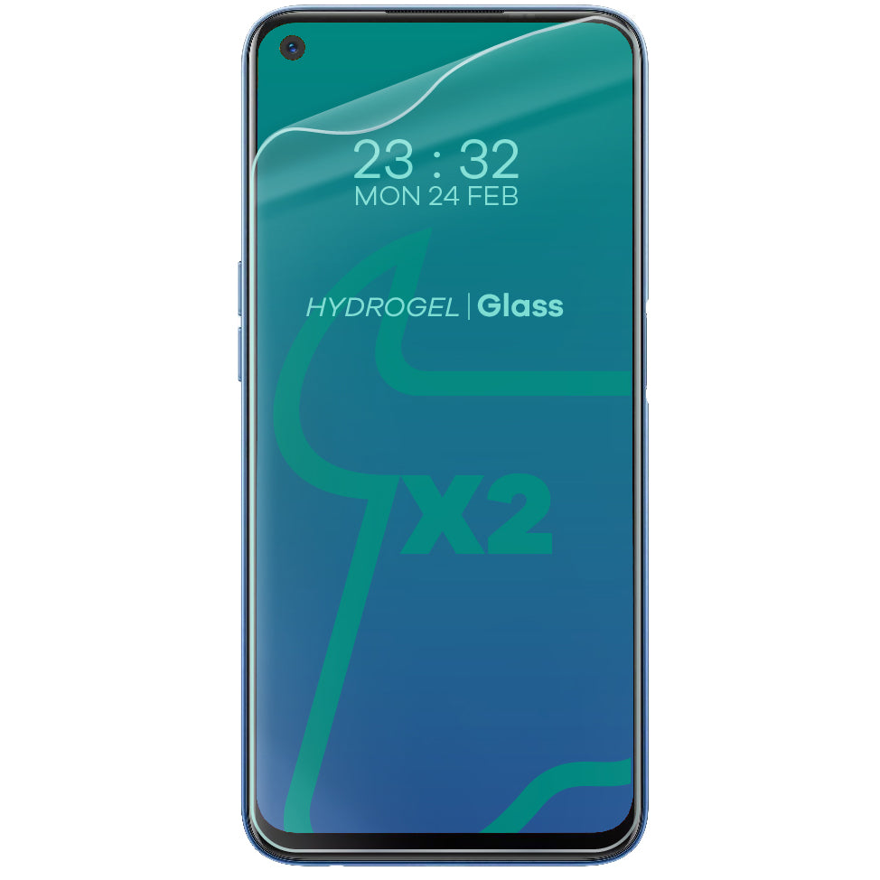 Hydrogel Folie für den Bildschirm Bizon Glass, Realme 7 / 7 Pro / 8 / 8 Pro, 2 Stück