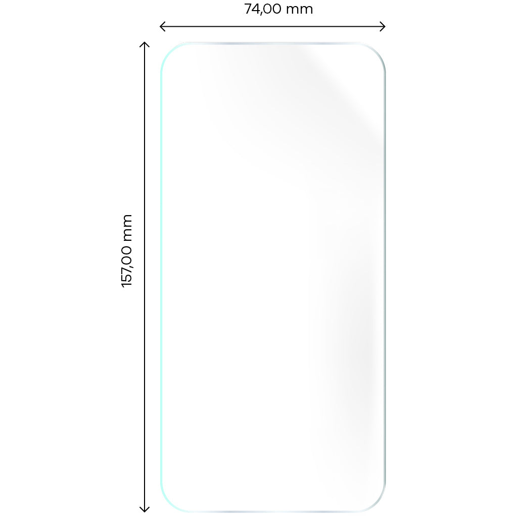 Hydrogel Folie für den Bildschirm Bizon Glass, Xiaomi Mi Note 10 / Pro / Lite, 2 Stück