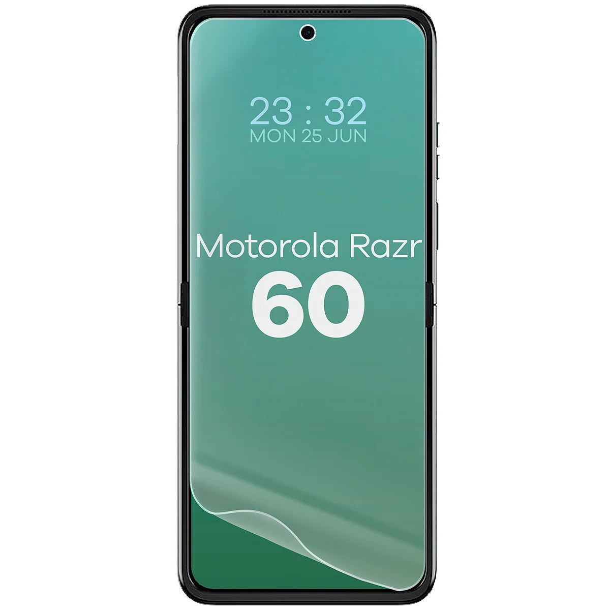 Hydrogel Folie für Display und Rückseite Bizon Film Hydrogel Set für Motorola Razr 60, 2 Stück