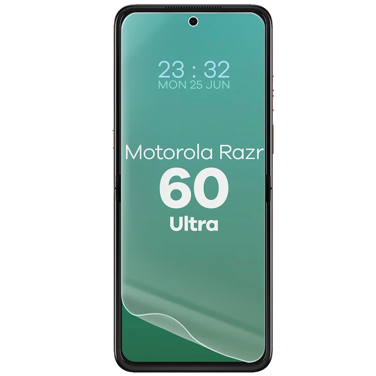 Hydrogel Folie für Display und Rückseite Bizon Film Hydrogel Set für Motorola Razr 60 Ultra, 2 Stück