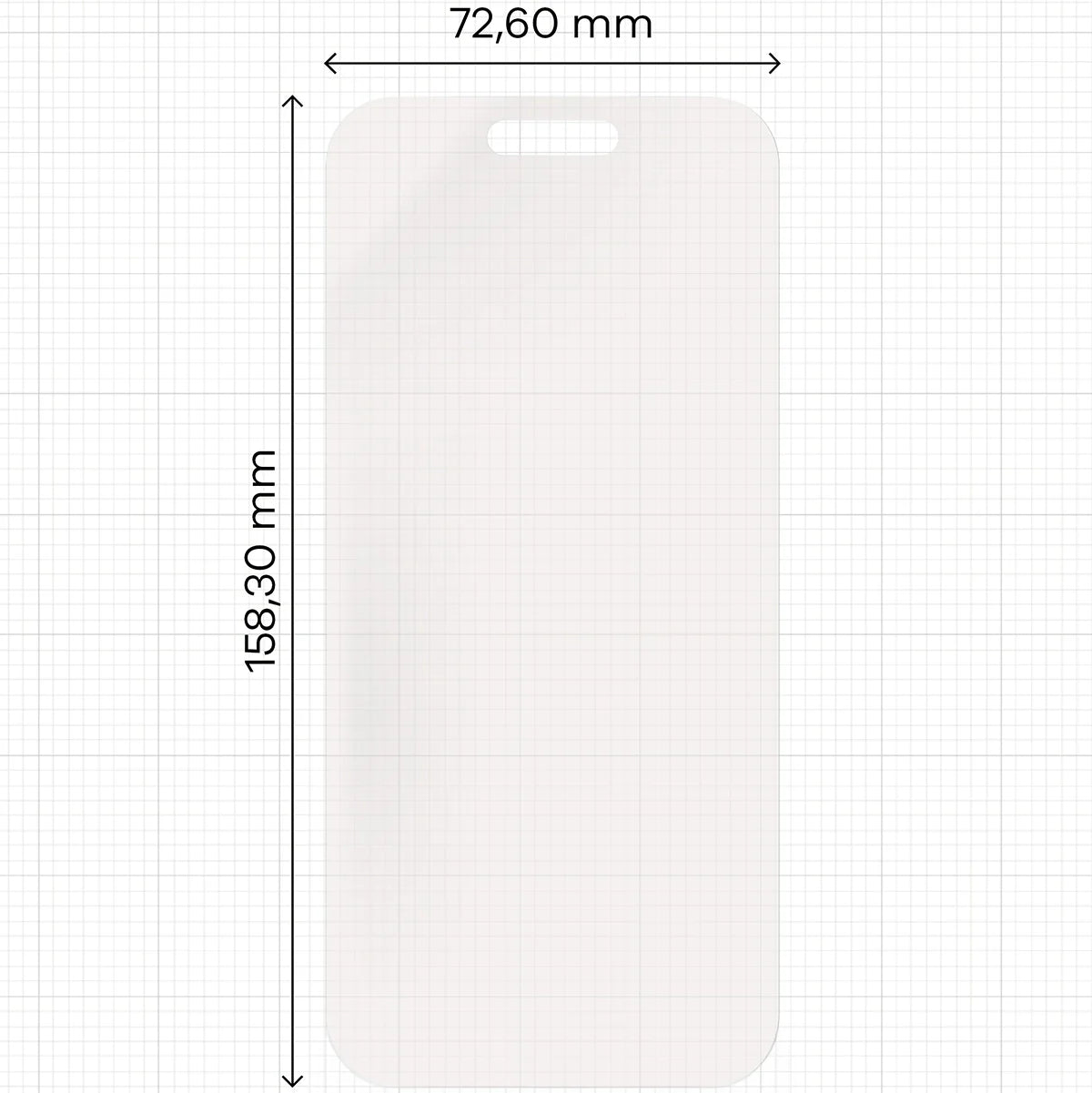Matte Folie für iPhone 16 Pro Max, Bizon Film Sun, 1 Stück