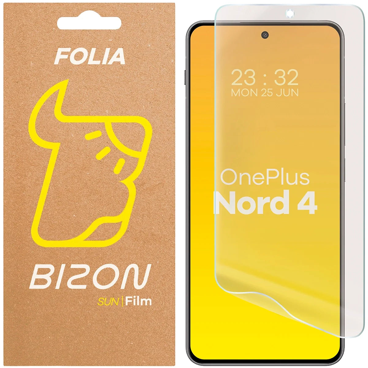 Matte Folie für OnePlus Nord 4, Bizon Glass Film Sun, 1 Stück