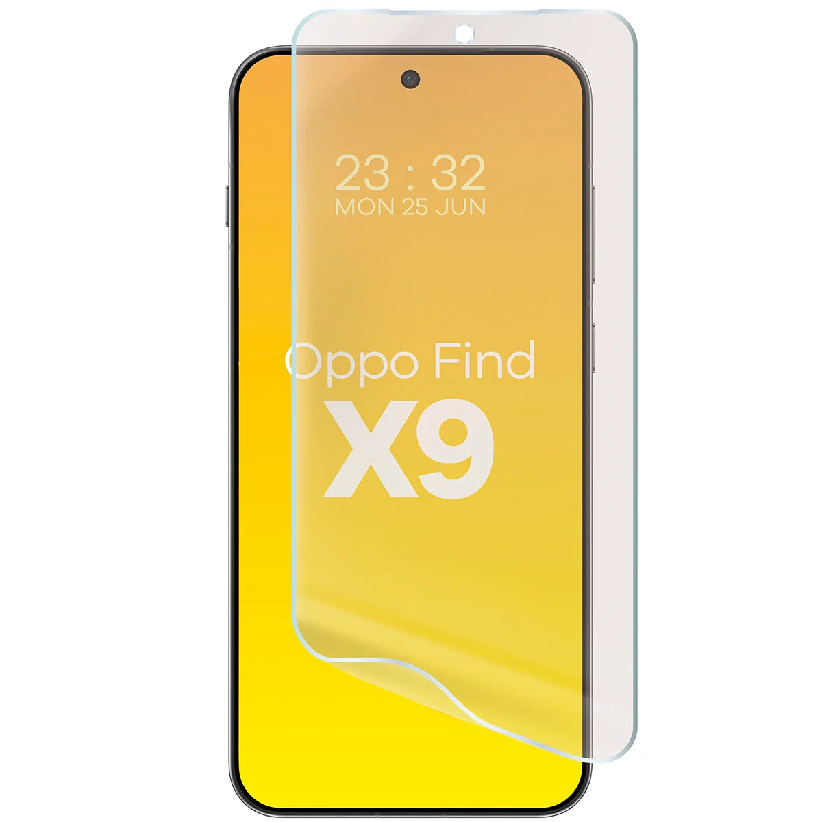 Matte Folie für Oppo Find X9, Bizon Film Sun, 1 Stück