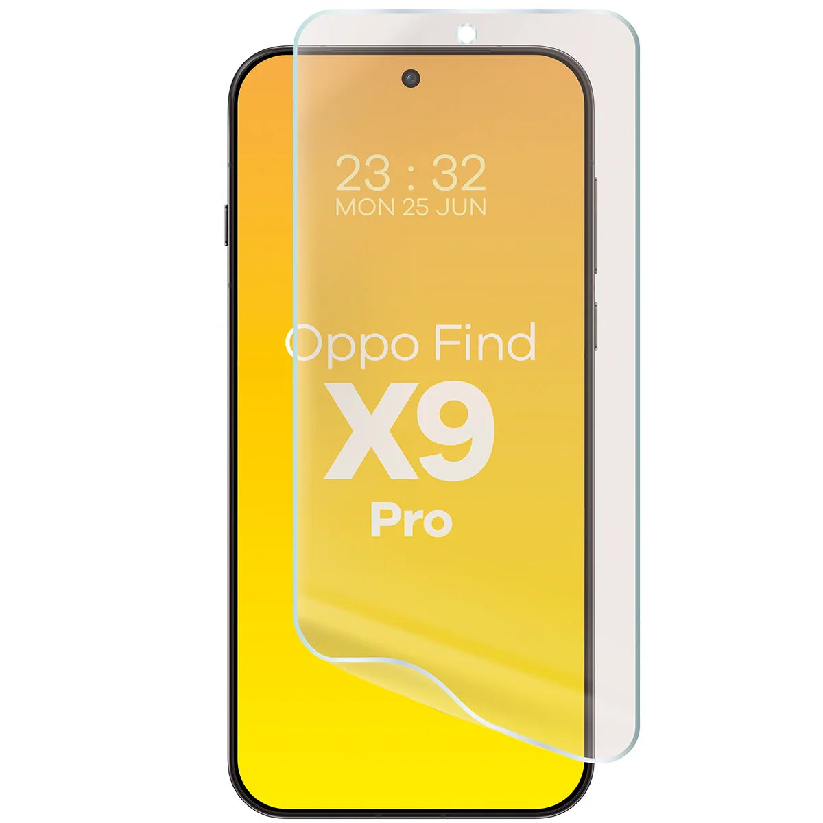 Matte Folie für Oppo Find X9 Pro, Bizon Film Sun, 1 Stück