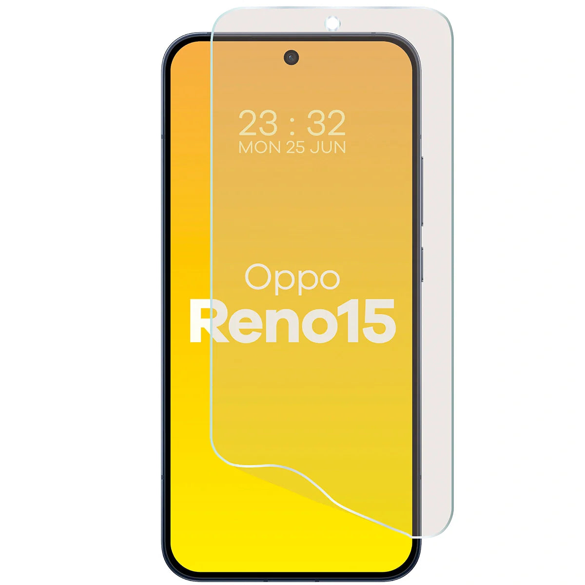 Matte Folie für Oppo Reno 15, Bizon Film Sun, 1 Stück