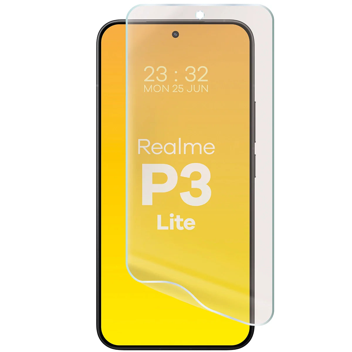 Matte Folie für Realme P3 Lite, Bizon Film Sun, 1 Stück