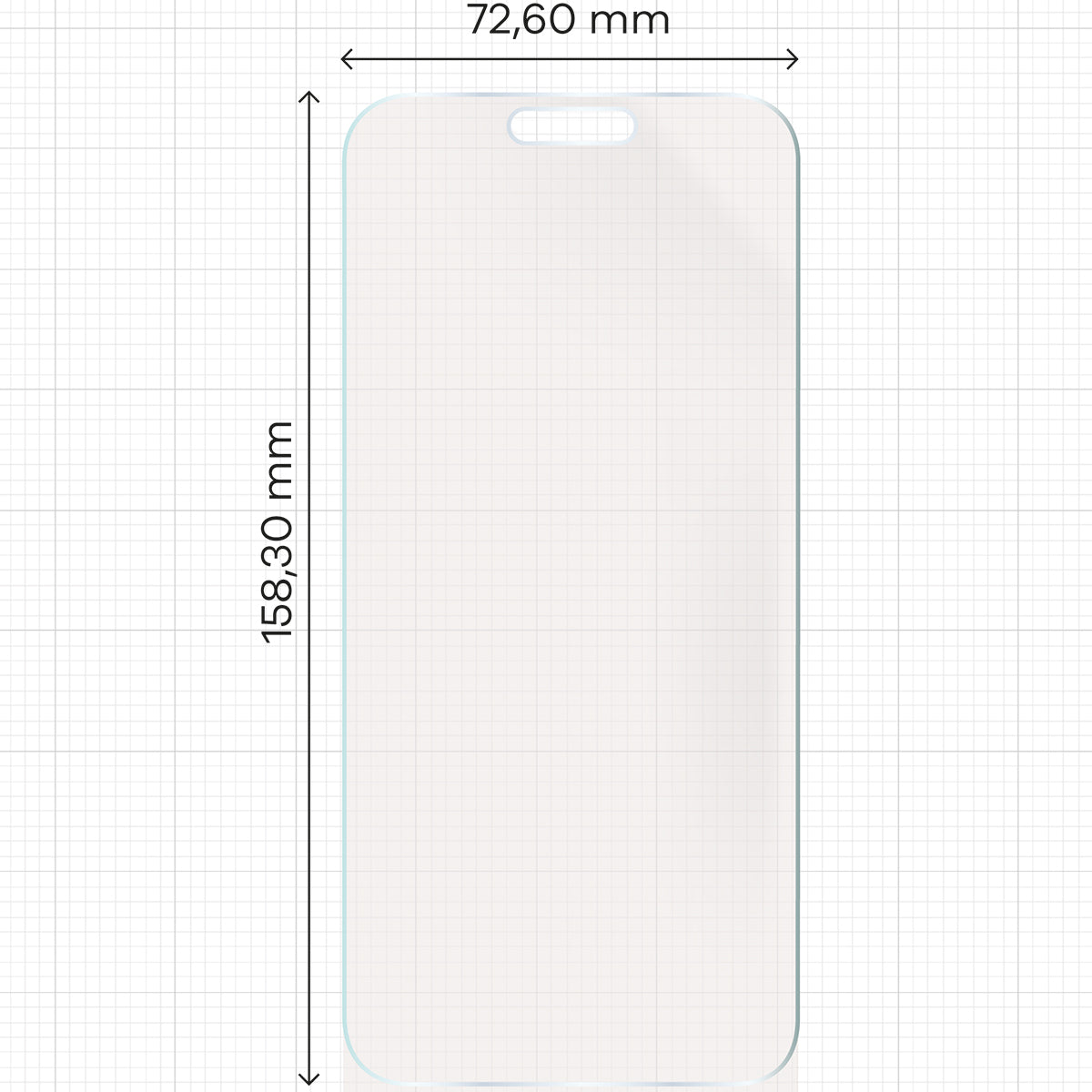 Matte Folie für iPhone 16 Pro Max, Bizon Film Sun Duo, 2 Stück