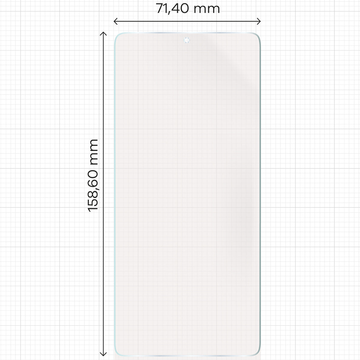 Matte Folie für Asus ROG Phone 9/9 Pro, Bizon Glass Film Sun Duo, 2 Stück