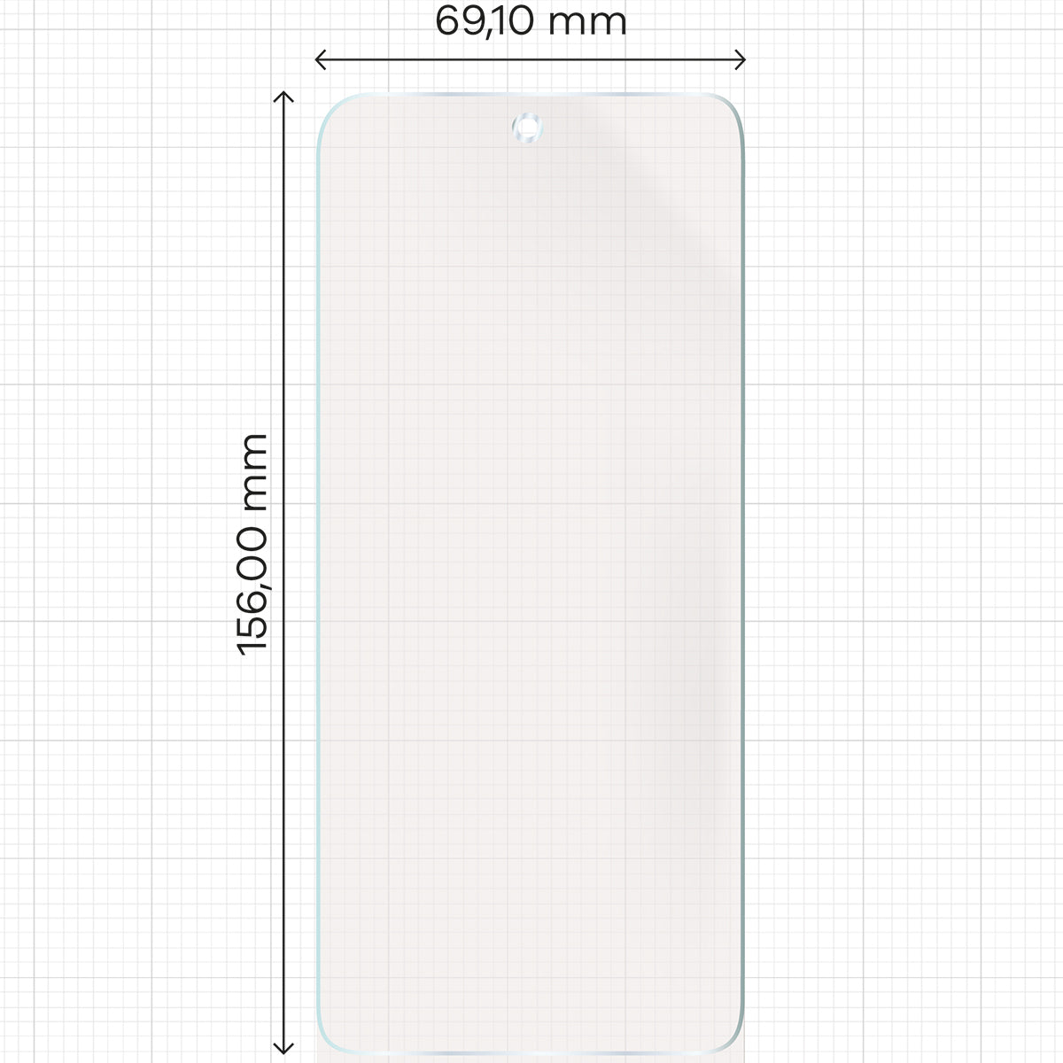 Matte Folie für Infinix Hot 40i, Bizon Glass Film Sun Duo, 2 Stück