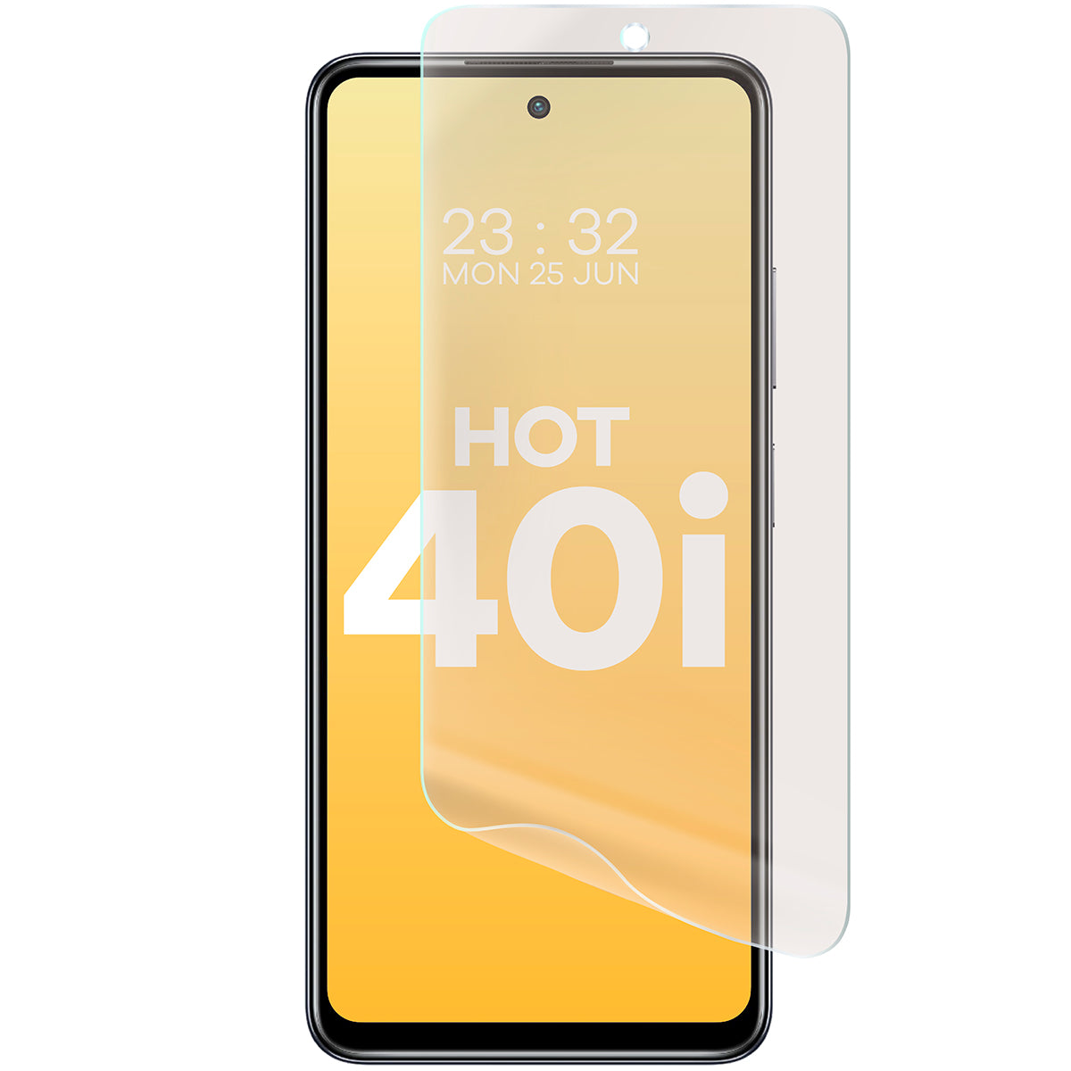 Matte Folie für Infinix Hot 40i, Bizon Glass Film Sun Duo, 2 Stück