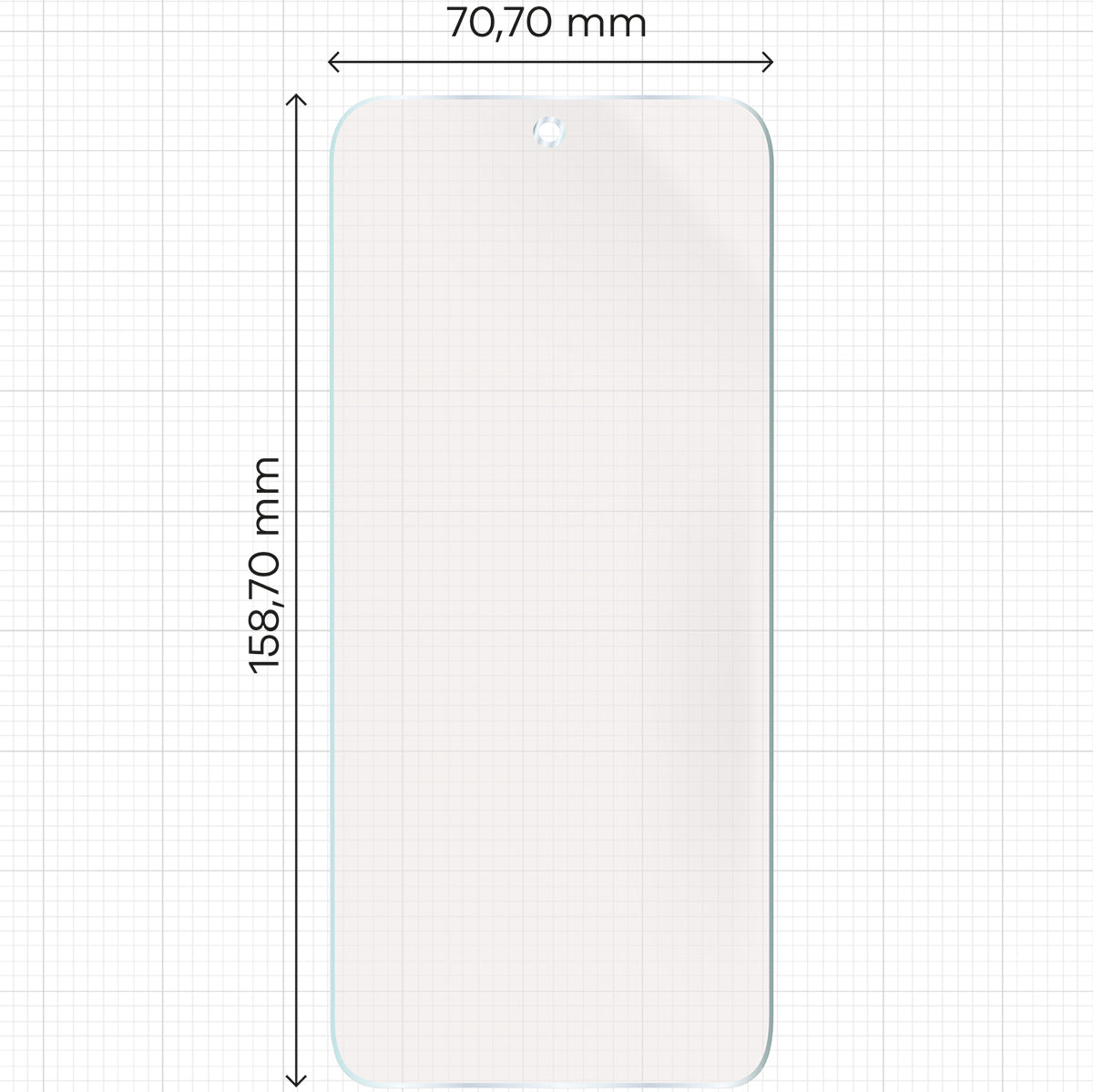 Matte Folie für Infinix Hot 50i, Bizon Glass Film Sun Duo, 2 Stück