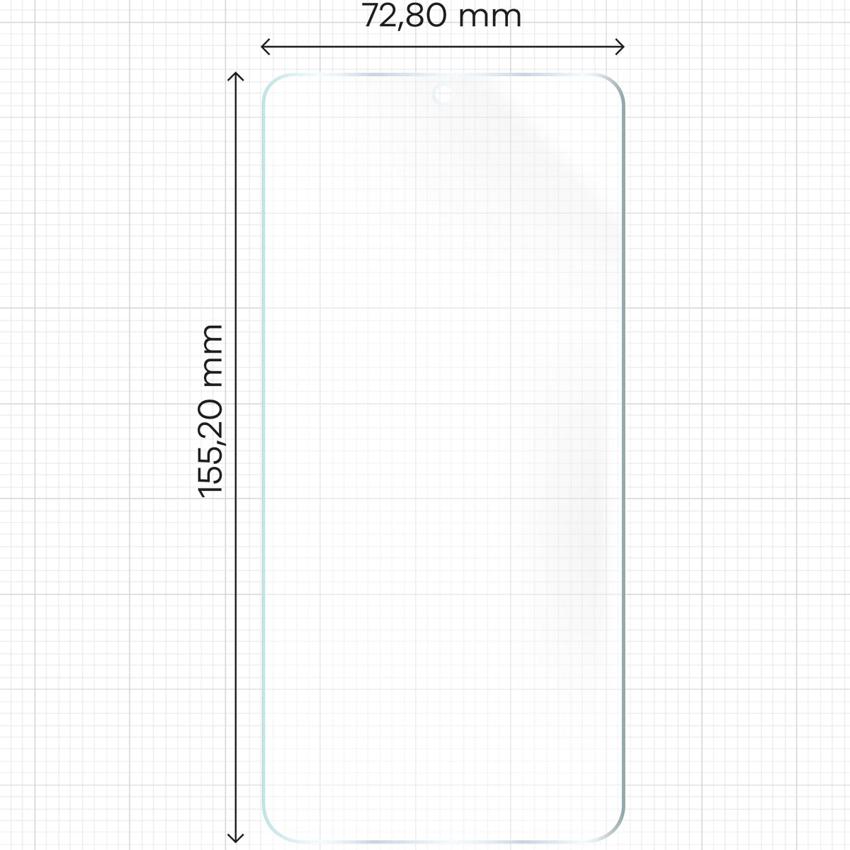 Matte Folie für Galaxy S24 Plus Bizon Film Sun Duo, 2 Stück