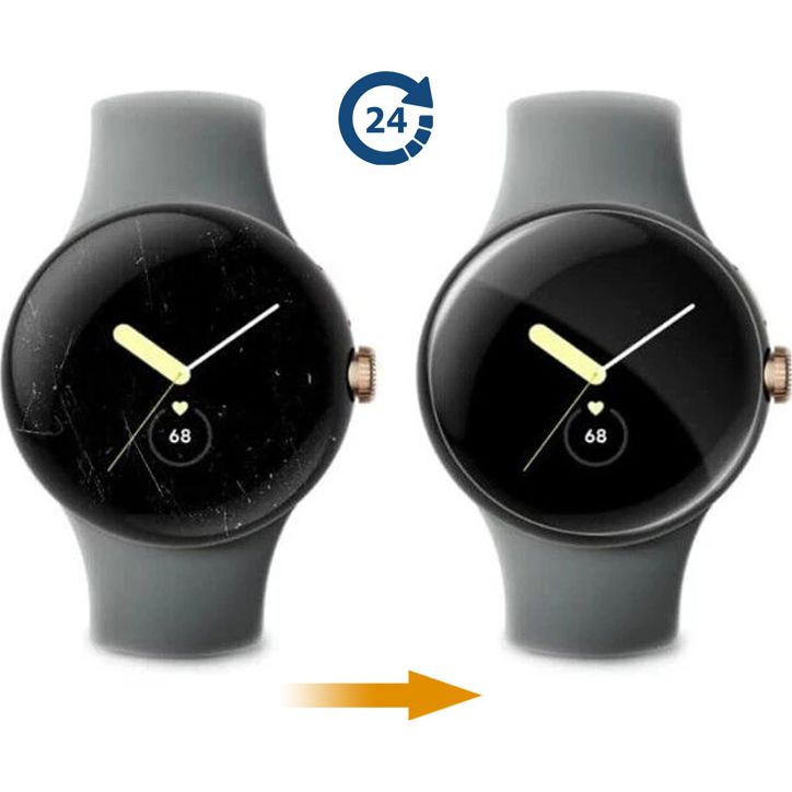 Hydrogel Folie für den Bildschirm Bizon Glass Watch Hydrogel Duo für Huawei Watch 4 Pro / 4 Pro Space Edition, 2 Stück