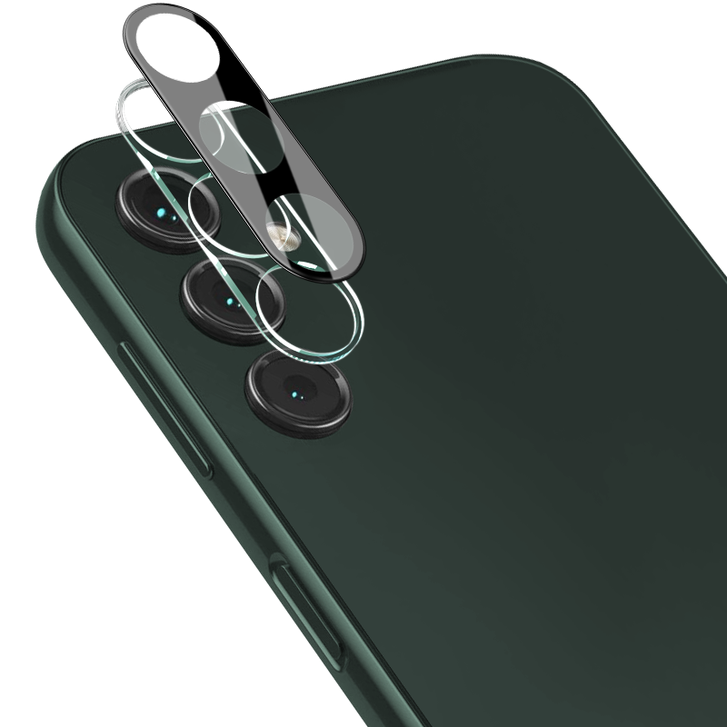 Gehärtetes Glas für die Kamera Bizon Glass Silk Lens für Galaxy M34 5G, 2 Stück