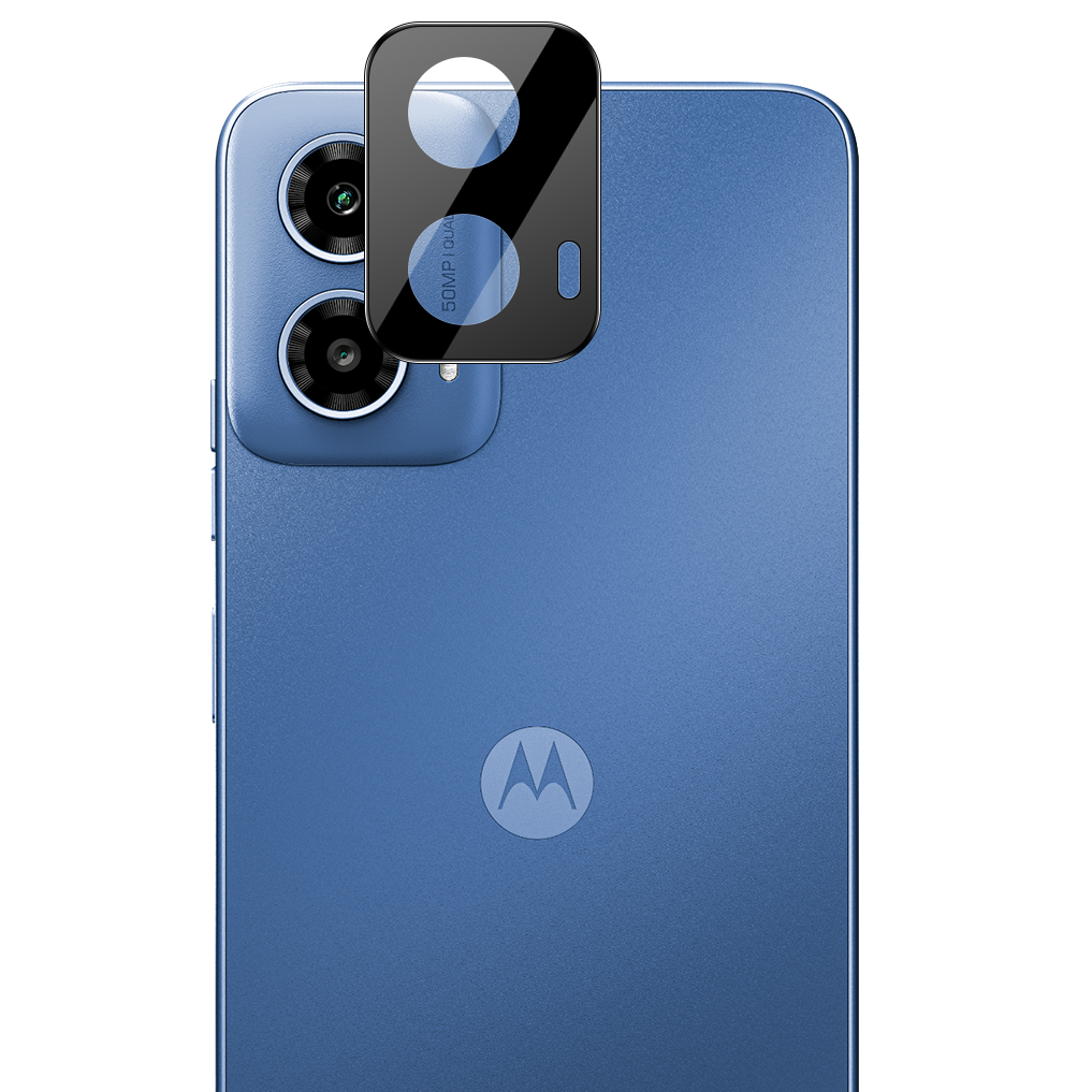 Gehärtetes Glas für die Kamera für Motorola Moto G34 5G, Bizon Glass Lens, 2 Stück