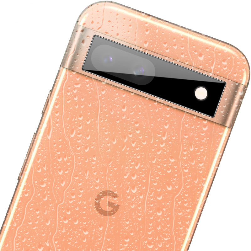 Gehärtetes Glas für die Kamera für Pixel 8A, Bizon Glass Silk Lens, 2 Stück