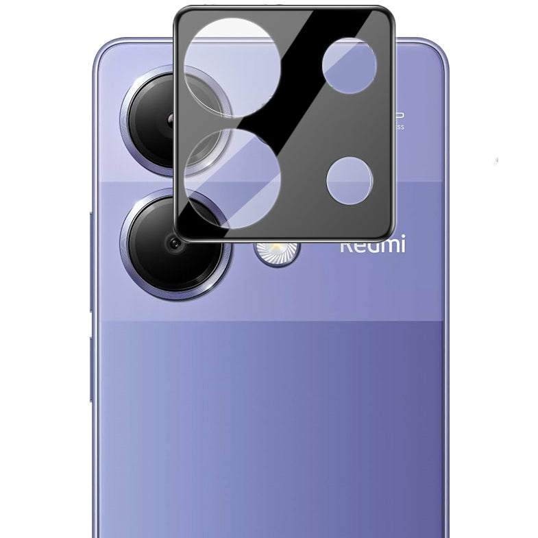 Gehärtetes Glas für die Kamera für Xiaomi Redmi Note 13 Pro 4G / Poco M6 Pro 4G, Bizon Glass Silk Lens, 2 Stück