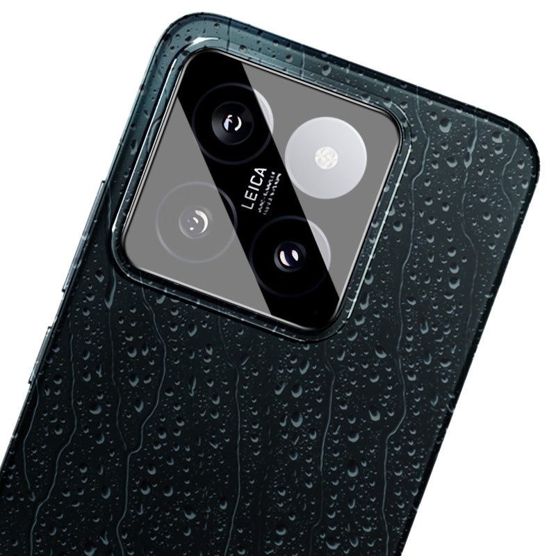 Gehärtetes Glas für die Kamera für Xiaomi 14, Bizon Glass Silk Lens, 2 Stück