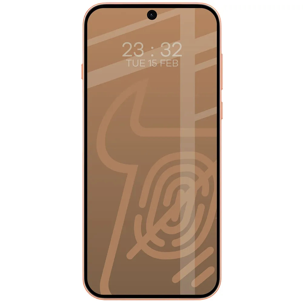 Mattes Hartglas für OPPO Find X10 Pro Max, Bizon Glass Matte, Schwarzer Rahmen (3/4)