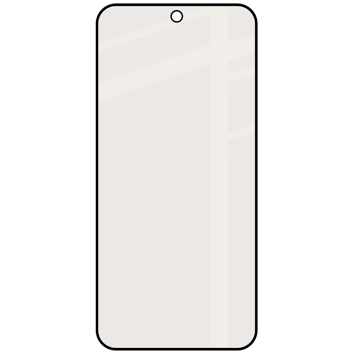 Mattes Hartglas für Xiaomi POCO F9 Pro, Bizon Glass Matte, Schwarzer Rahmen (4/4)