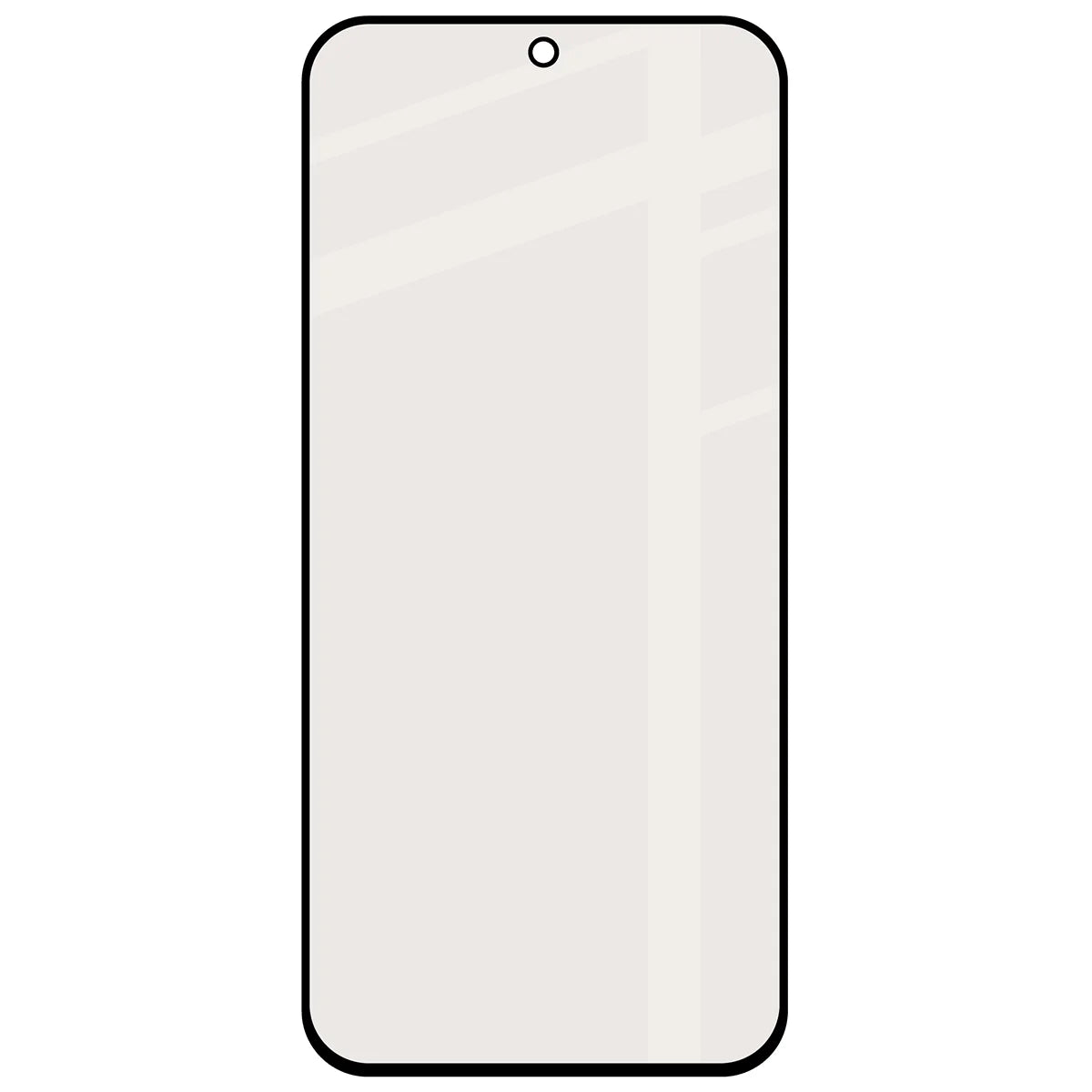 Mattes Hartglas für Xiaomi POCO F9 Ultra, Bizon Glass Matte, Schwarzer Rahmen (4/4)