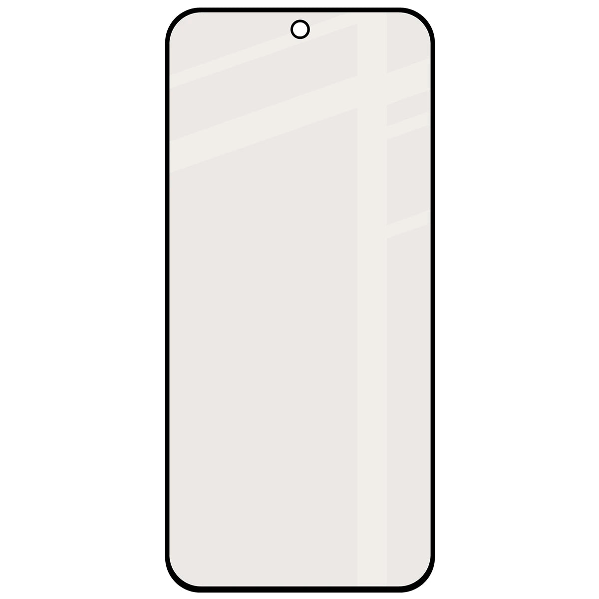 Mattes Hartglas für Xiaomi Redmi Note 17 Pro 5G / Pro Max 5G, Bizon Glass Matte, Schwarzer Rahmen (4/4)