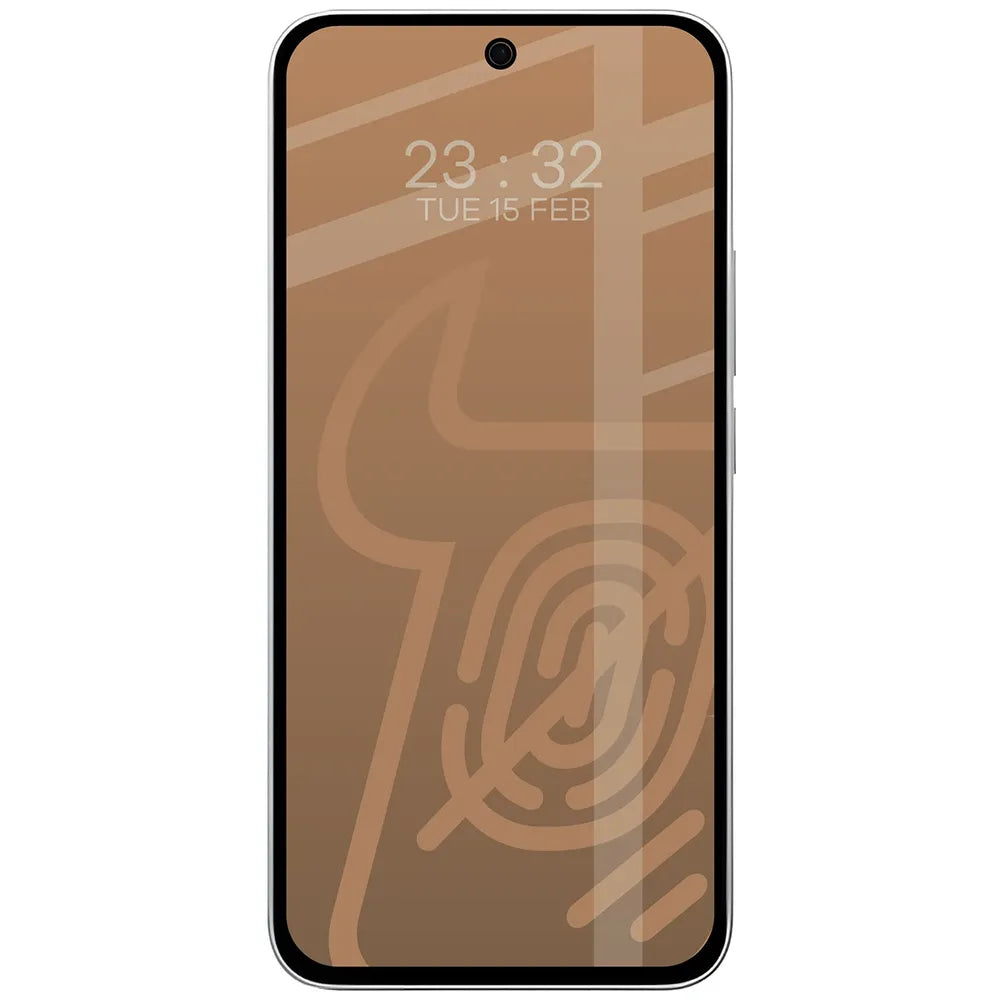 Mattes Hartglas für Xiaomi Redmi Note 17 Pro 5G / Pro Max 5G, Bizon Glass Matte Duo, Schwarzer Rahmen, 2 Stück (3/4)