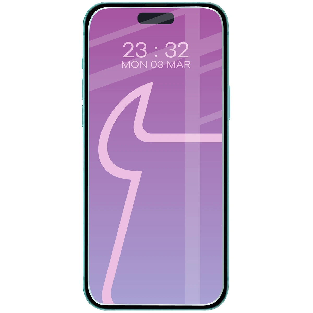 Flexibles Hybridglas für iPhone 15 Pro, Bizon Hybrid Mule
