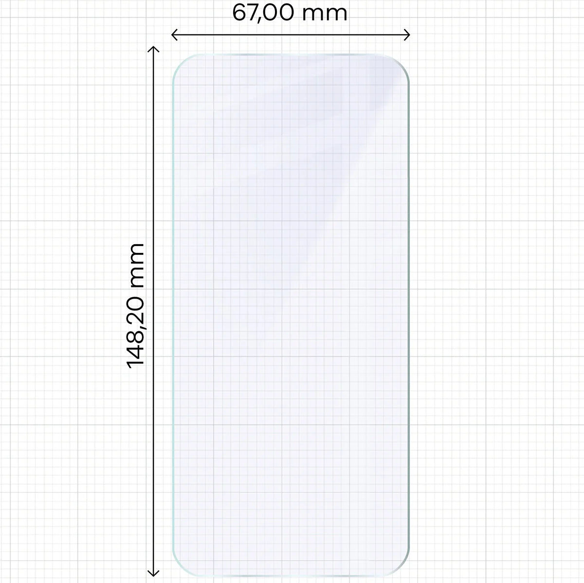 Flexibles Hybridglas für Google Pixel 10, Bizon Glass Mule
