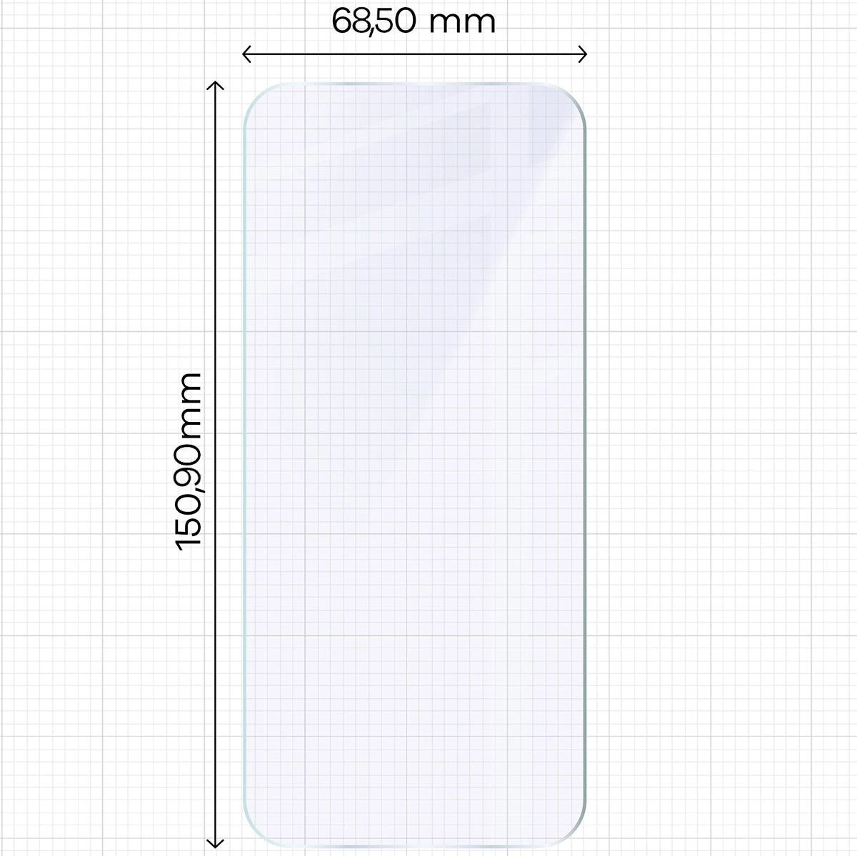 Flexibles Hybridglas für Google Pixel 9a, Bizon Hybrid Mule