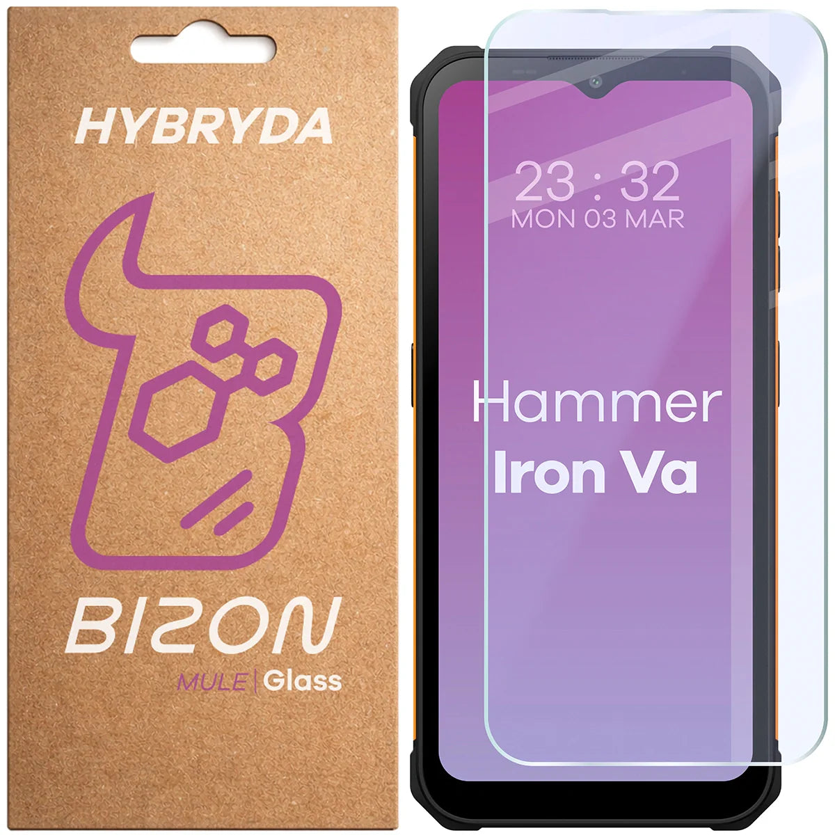 Flexibles Hybridglas für HAMMER Iron Va, Bizon Hybrid Mule