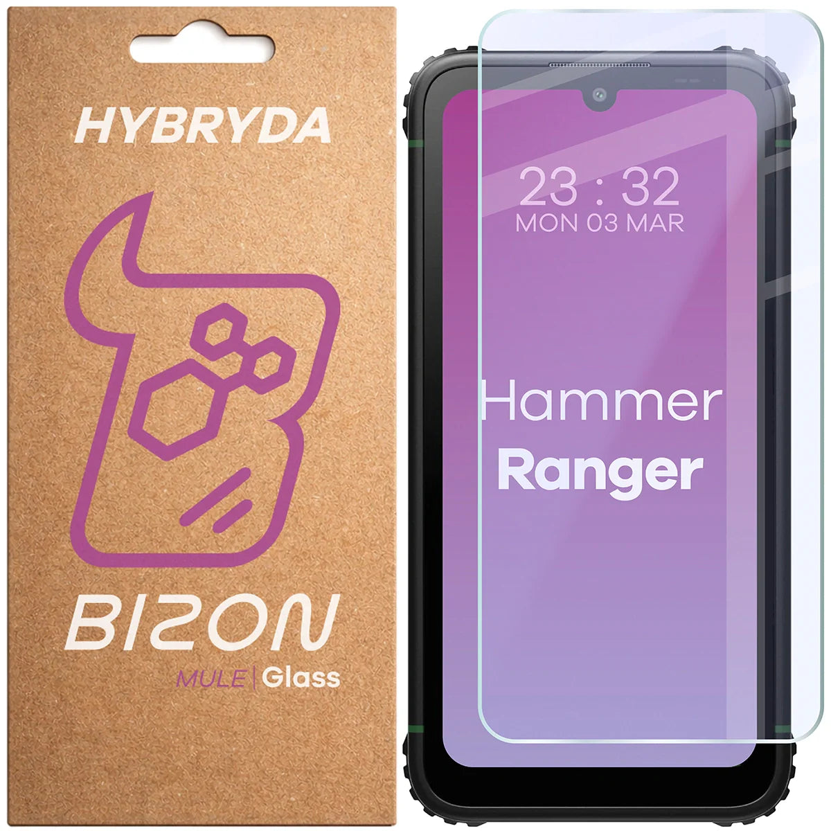 Flexibles Hybridglas für HAMMER Ranger, Bizon Hybrid Mule