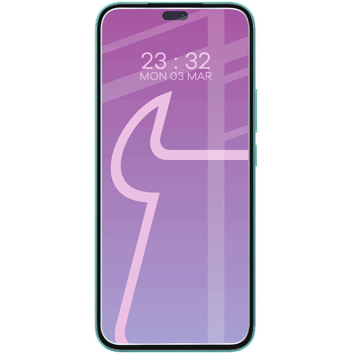 Flexibles Hybridglas für Honor 400 Lite, Bizon Glass Mule