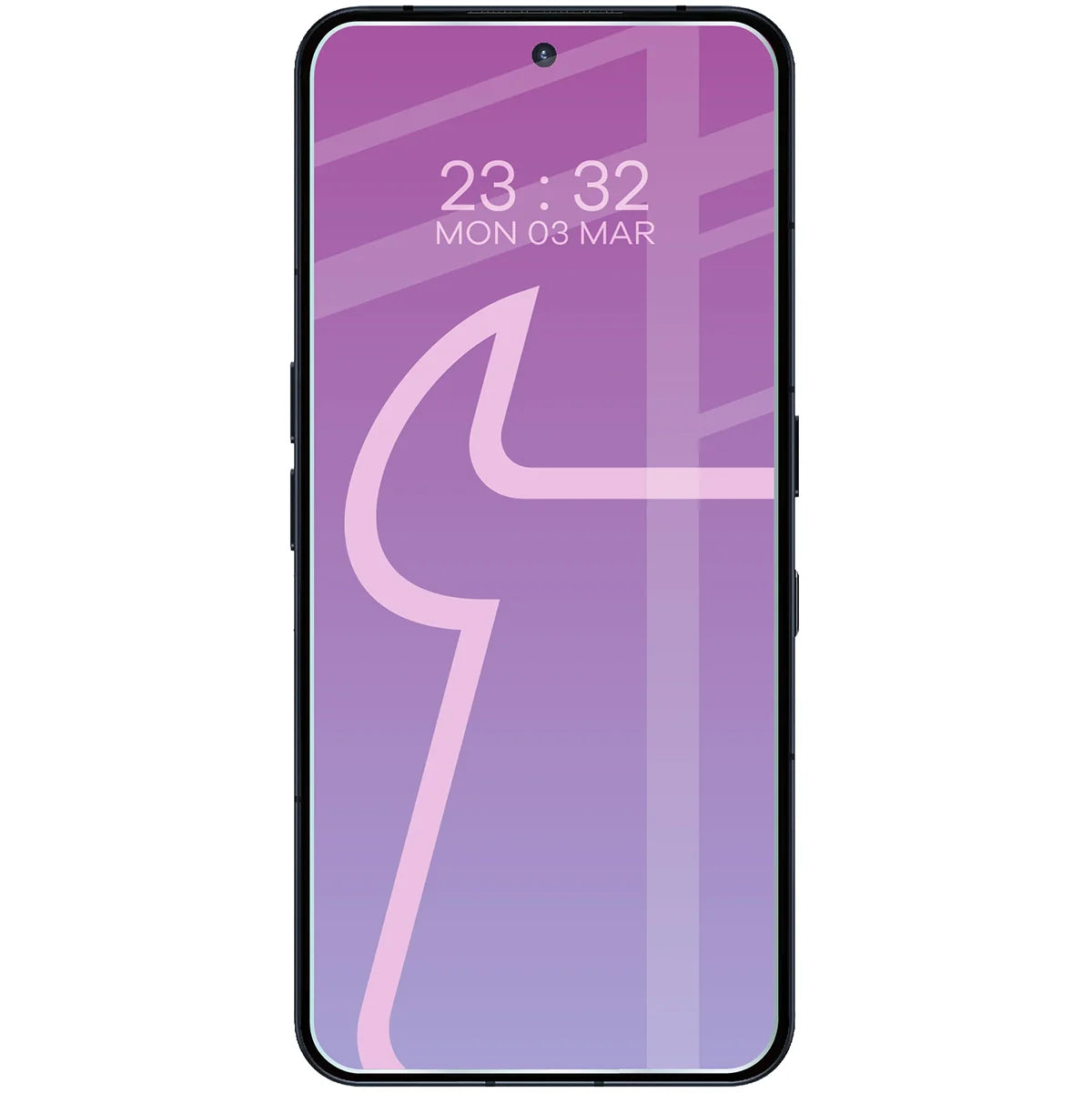 Flexibles Hybridglas für Nothing Phone (3), Bizon Glass Mule