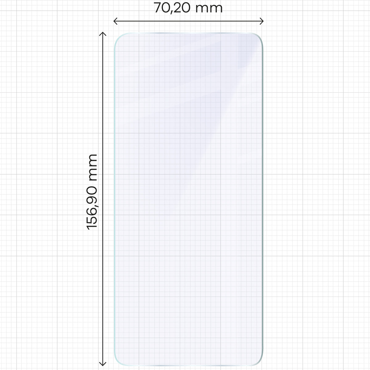 Flexibles Hybridglas für OnePlus Nord 4, Bizon Glass Mule