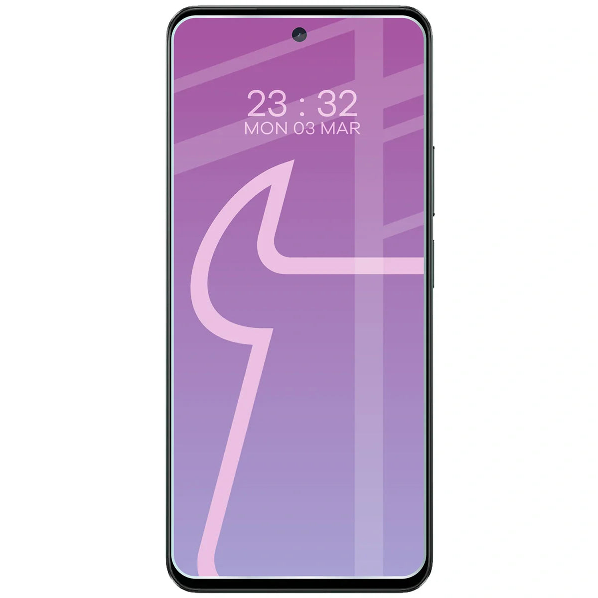 Flexibles Hybridglas für Realme C71 4G, Bizon Glass Mule