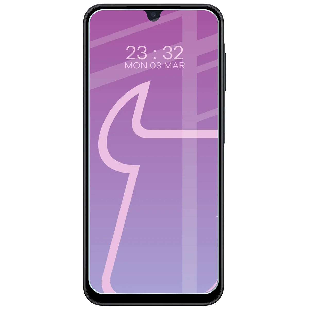 Flexibles Hybridglas für Galaxy A17 5G, Bizon Glass Mule