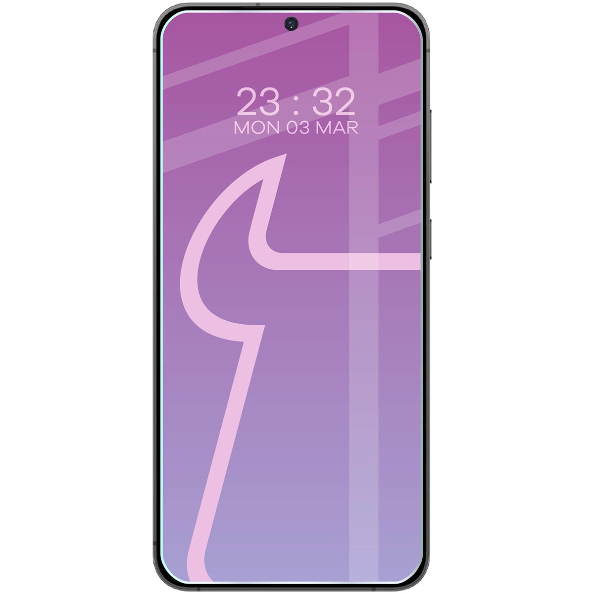 Flexibles Hybridglas für Galaxy S24 Plus 5G, Bizon Hybrid Mule