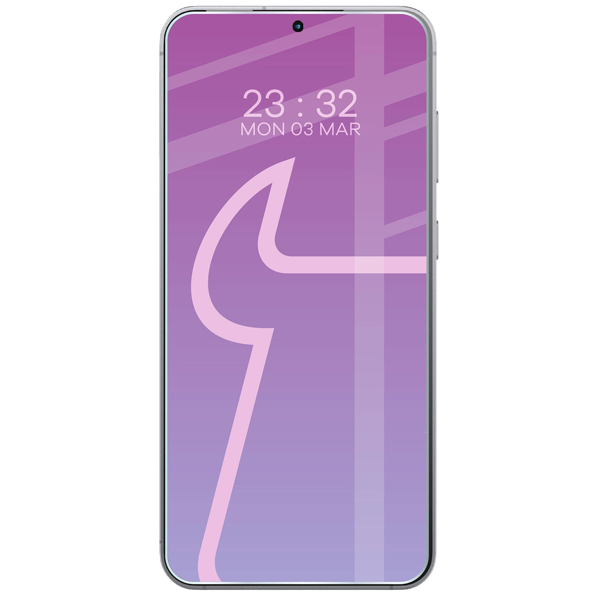 Flexibles Hybridglas für Galaxy S25 Edge, Bizon Hybrid Mule