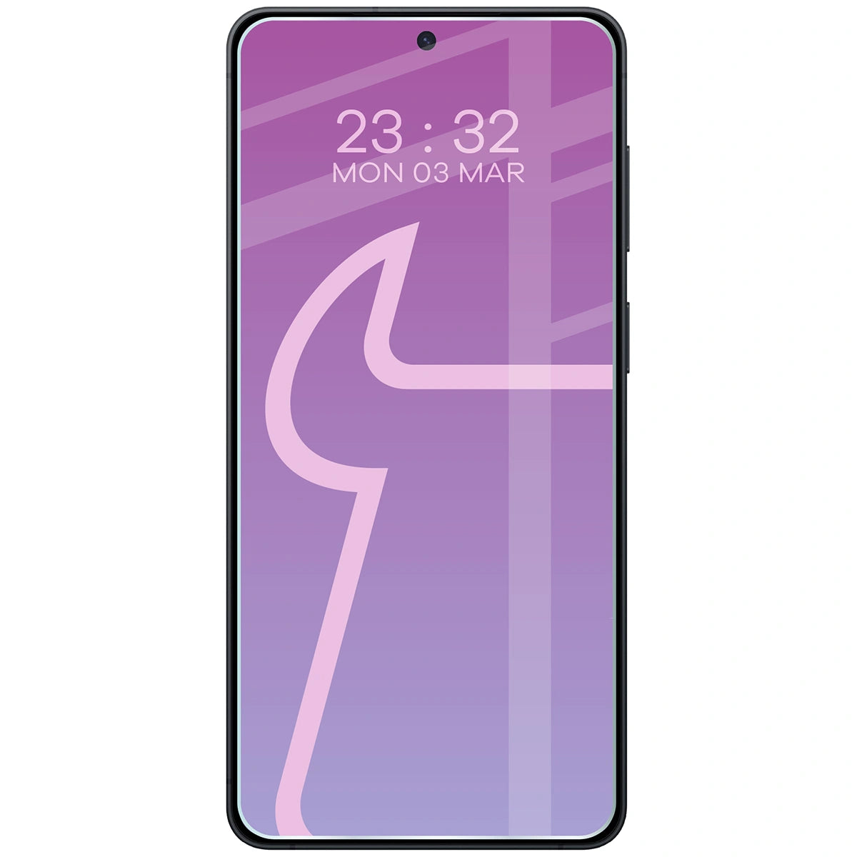 Flexibles Hybridglas für Galaxy S26 Plus, Bizon Hybrid Mule