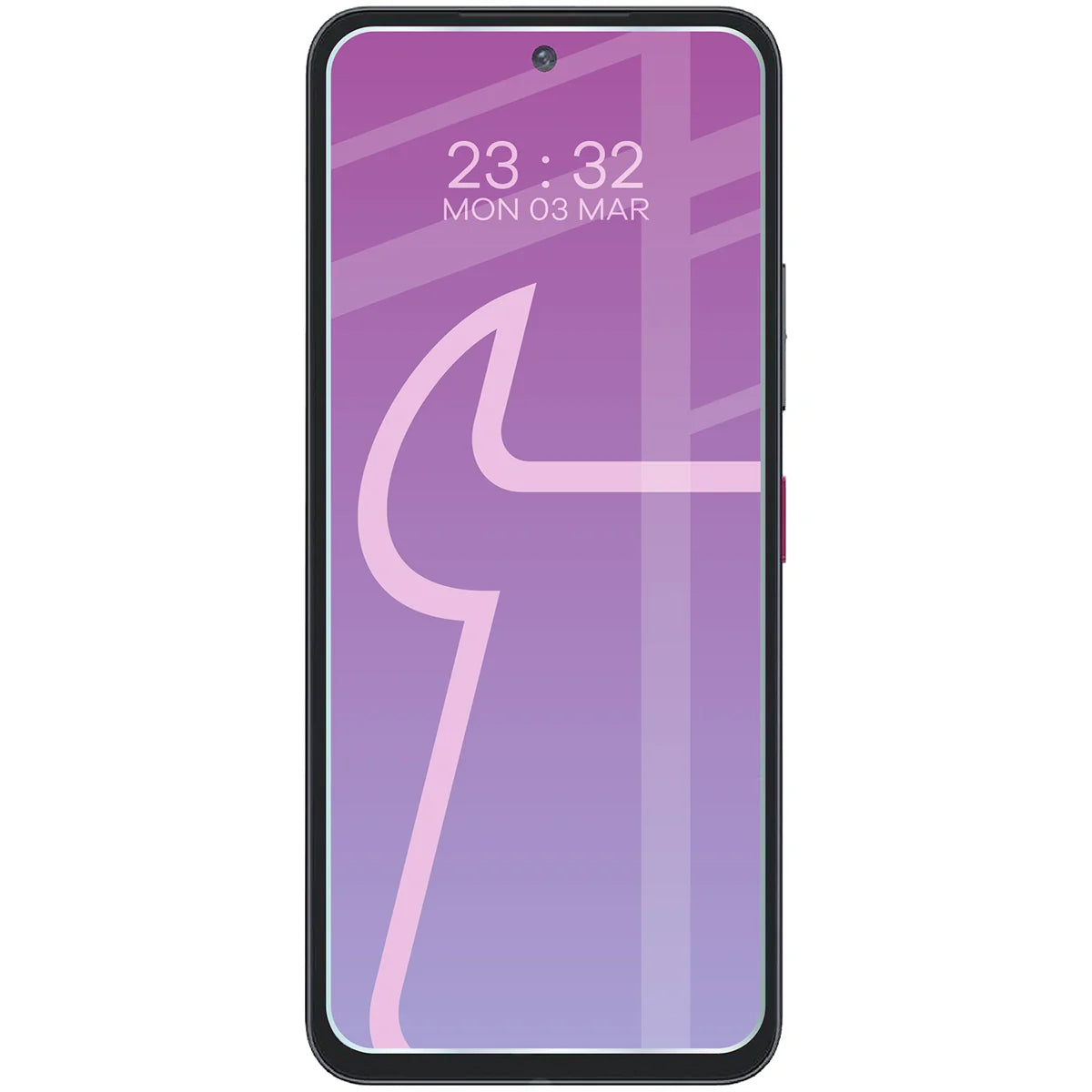 Flexibles Hybridglas für T Phone 3 Pro, Bizon Hybrid Mule