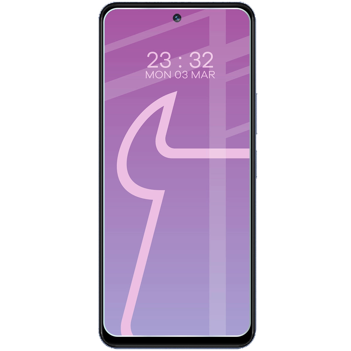Flexibles Hybridglas für Vivo Y19s, Bizon Glass Mule